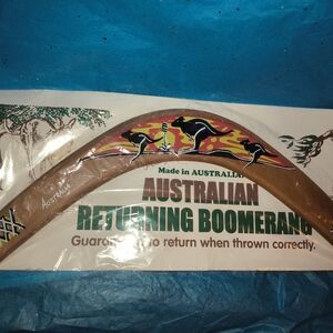 Australian Returning Boomerang. Brand New